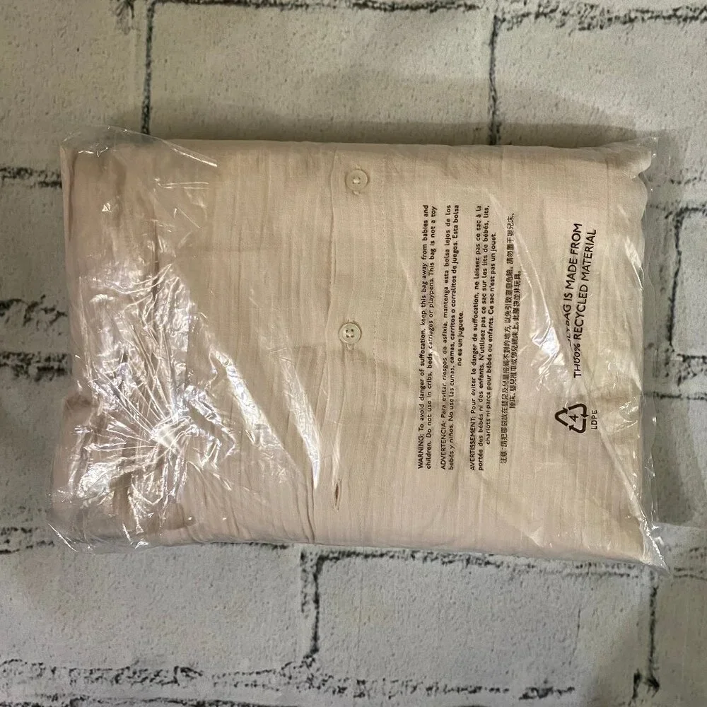 J. Crew Long beach shirt in airy gauze XXL